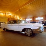 Auto d'epoca in esposizione