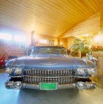 Auto d'epoca in esposizione