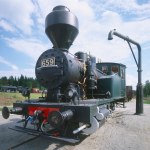 Museo all'aperto: locomotive a vapore funzionanti