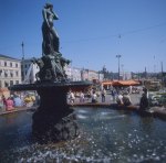 Fontana in piazza del mercato