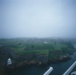 Isola: Suomenlinna, storiche fortificazioni nella nebbia
