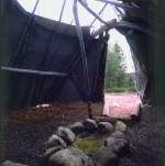 Museo: interno tenda lappone